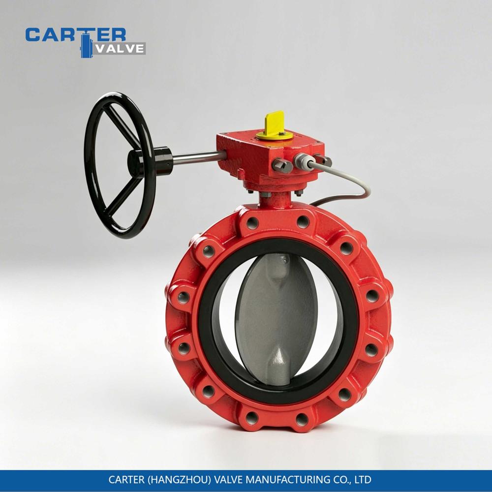 DIN Butterfly Valve / German Standard Butterfly Valve, Cast Iron, Flanged, Manual Handwheel, Soft Seated Structure, Water/Oil/Gas, DIN EN 593 Standard