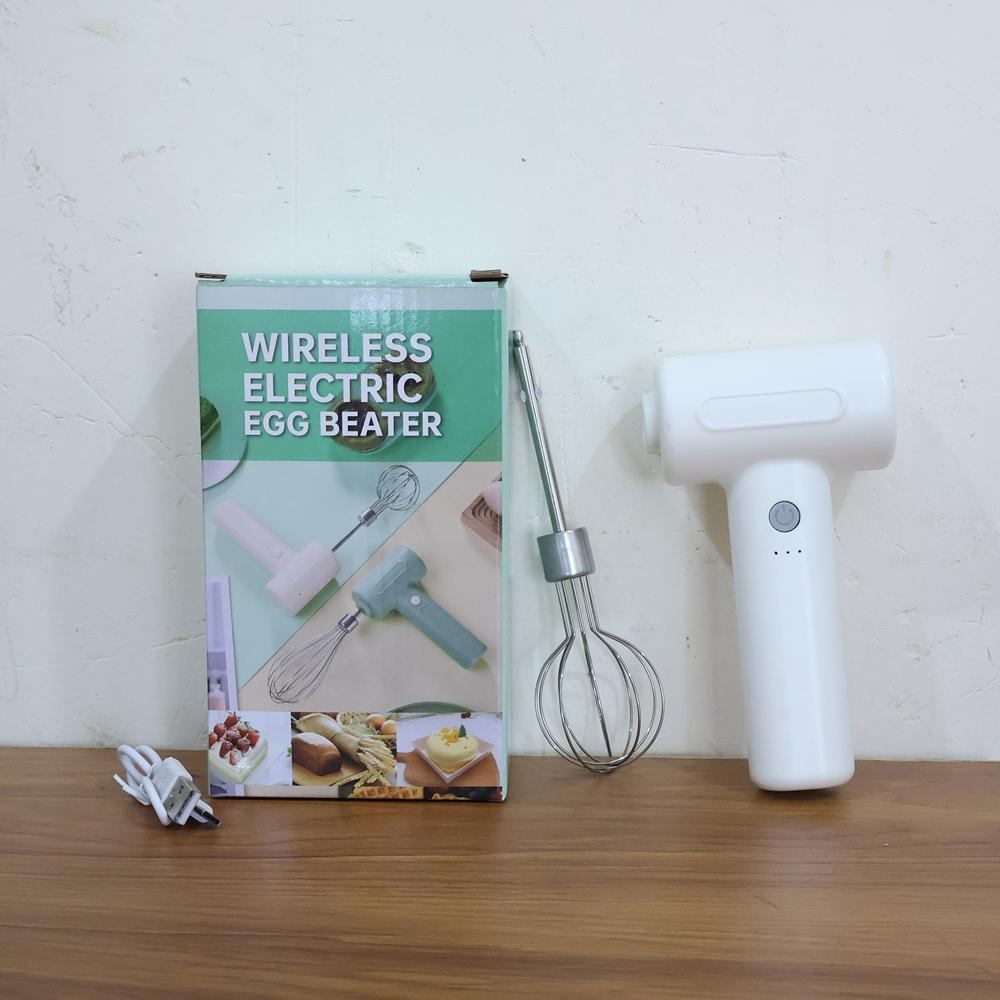Cordless Electric Whisk & Egg Beater - (1 Pc)