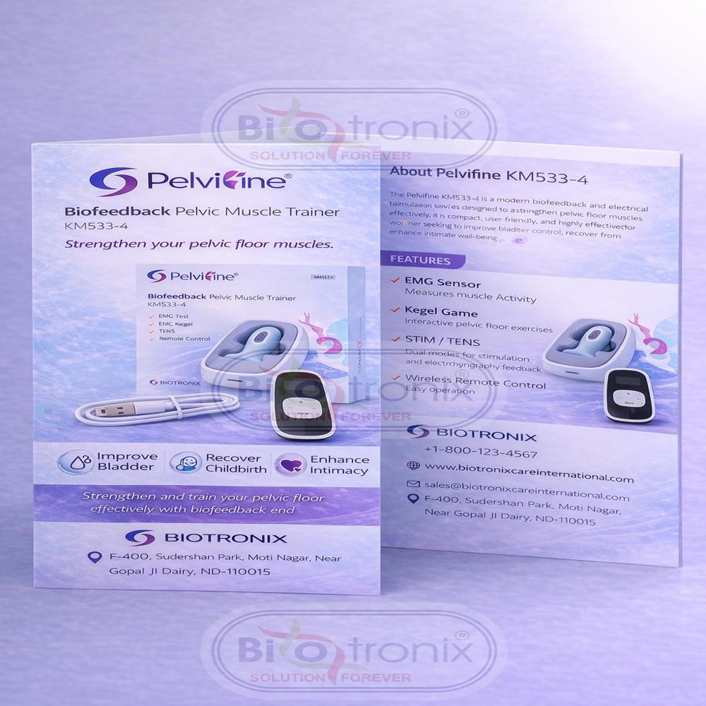 KM-533-4 Wireless Pelvic Therapy Device for Advanced Kegel Rehabilitation