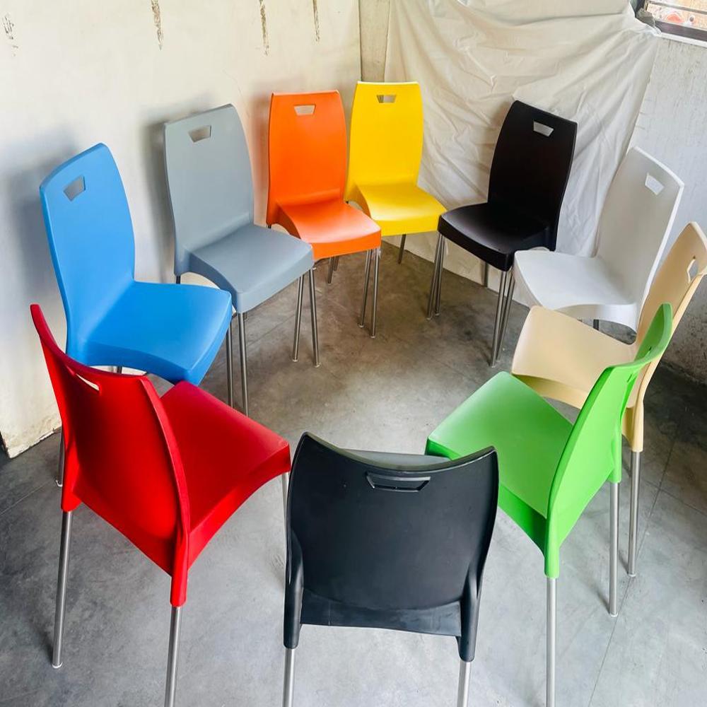 C106 Green Visitor Cafe Chairs