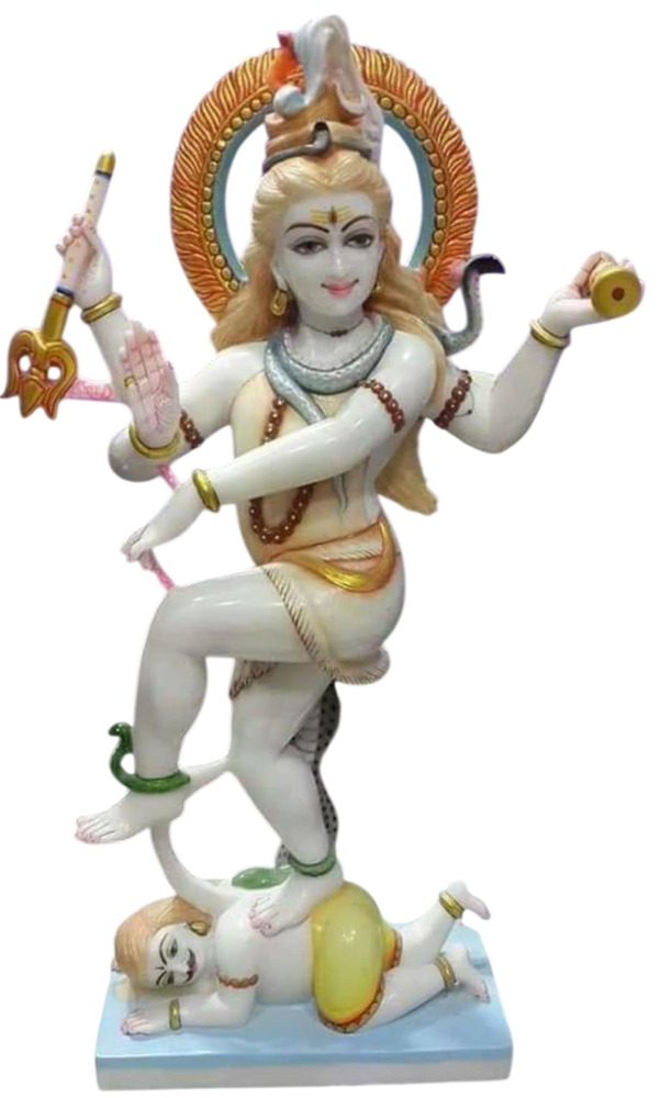 Mahadev Ji Marble Statue
