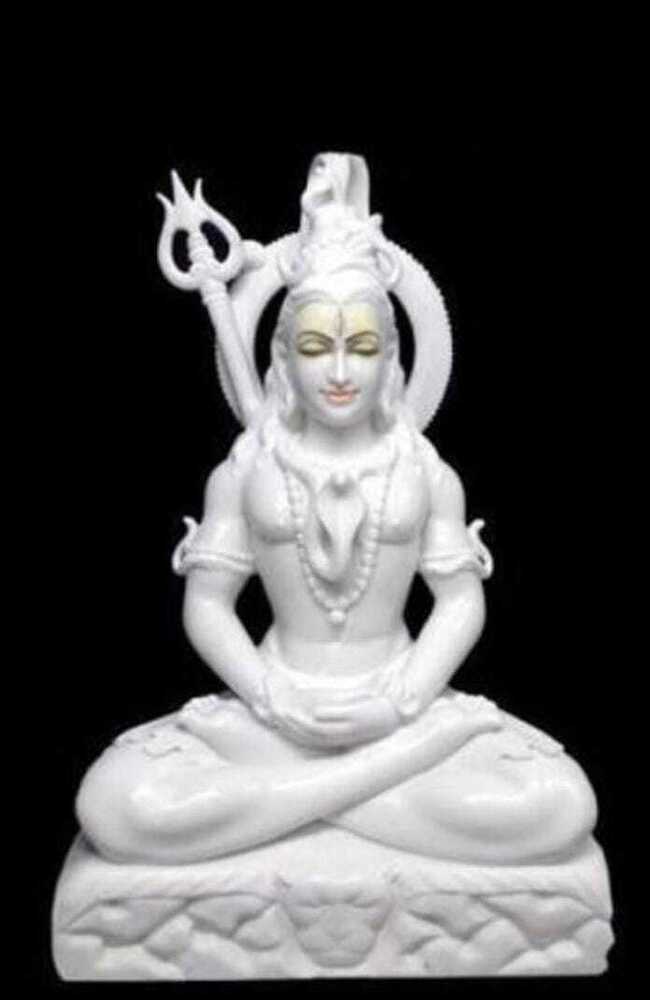 Mahadev Ji Marble Statue
