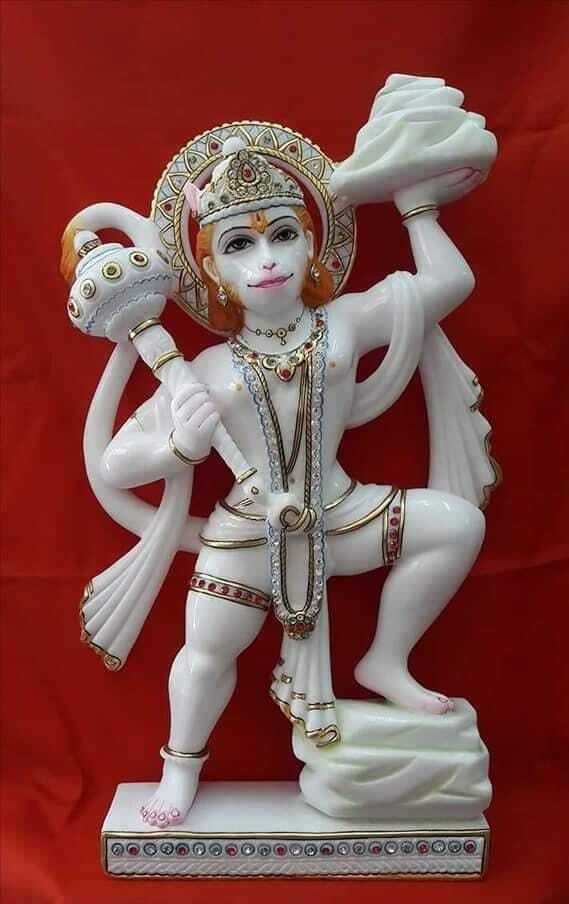 Hanuman Ji Marble Statue