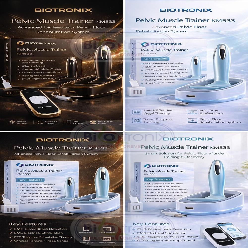 Smart Pelvic Floor Biofeedback Machine with ETS Muscle Training Function