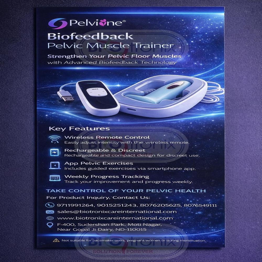 Smart Pelvic Floor Biofeedback Machine with ETS Muscle Training Function
