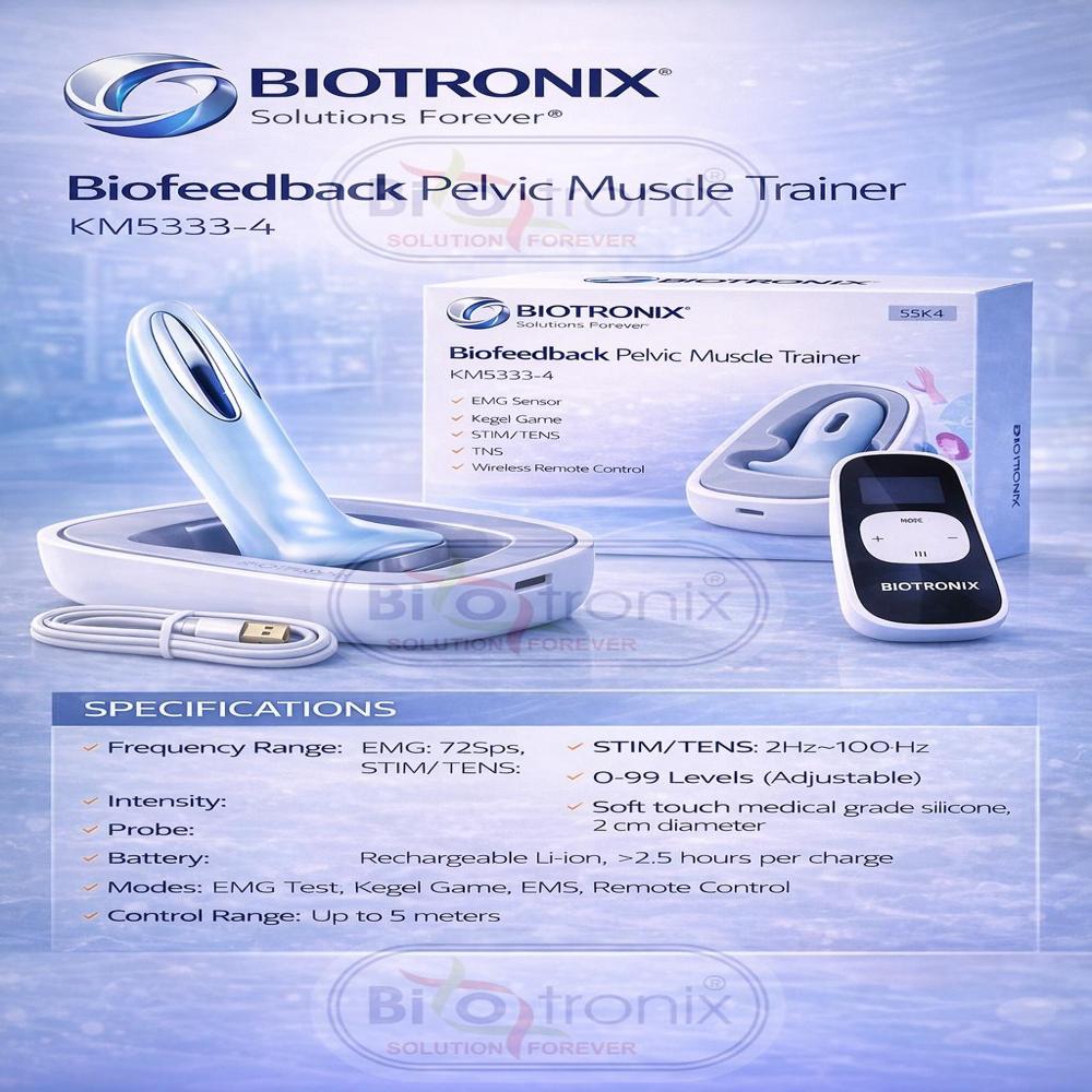 Smart Pelvic Floor Biofeedback Machine with ETS Muscle Training Function