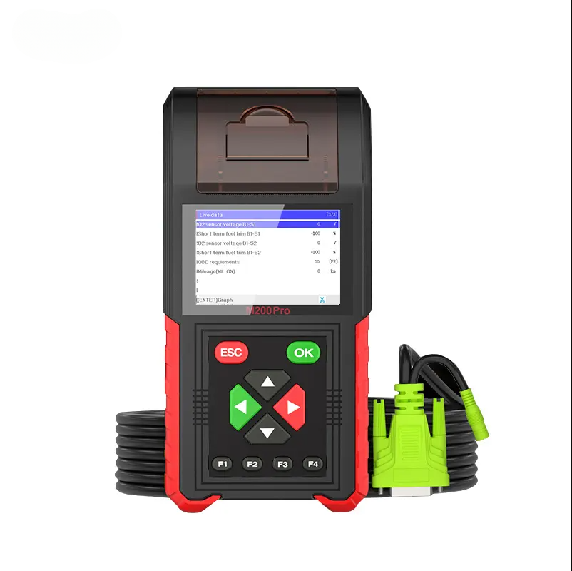M200 Pro Motorcycle Diagnostic Scanner, Full System, 14+ Brands, Android Touchscreen, WiFi