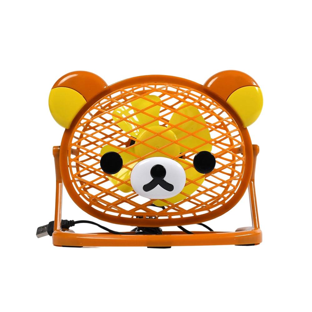 Stylish & Silent: Teddy Bear USB Fan for Any Space  Adjustable Cooling!