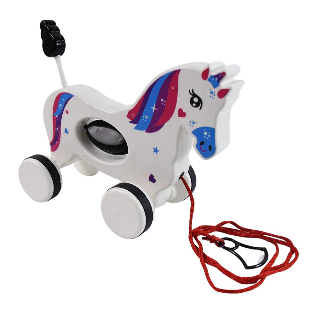 Pull Along Toy Unicorn | Pull String Toys for Babies