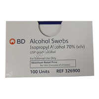 Bd Alcohol Swabs - Color: White