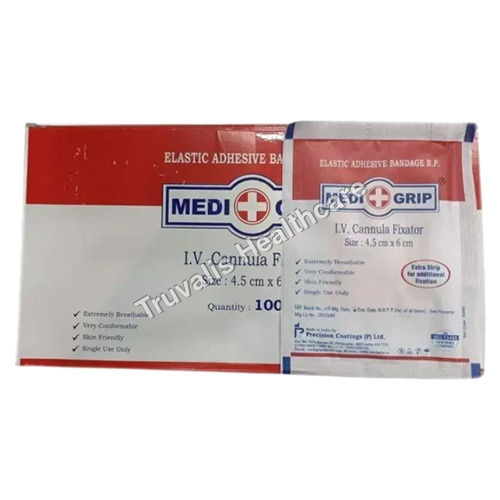 4.5cm x 6cm Medigrip IV Cannula Fixator