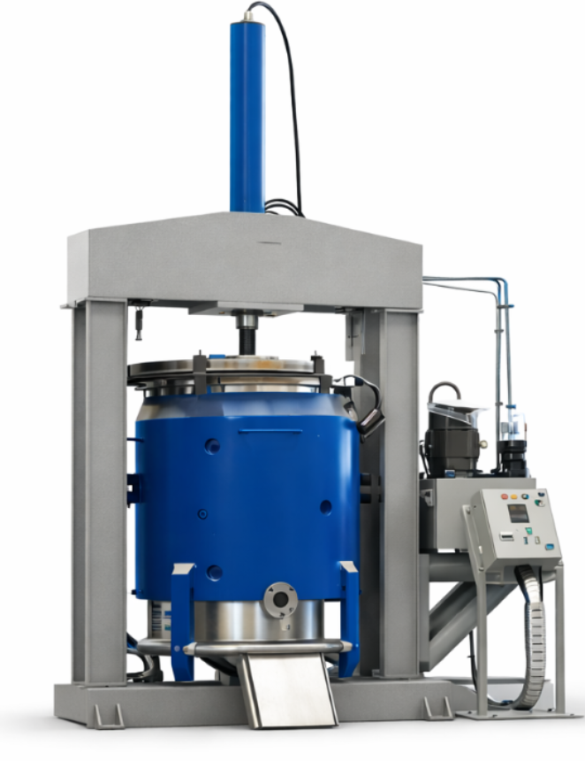 Bell Out Press Machine - Steel Construction, Standard Size , 220-240 Volt , Silver Finish - High Durability For Industrial Use