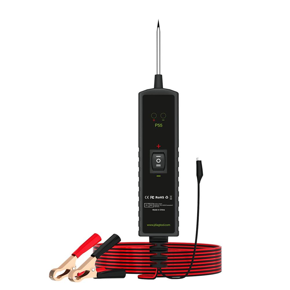 P55 Automotive Circuit Tester 6-24V Continuity Component Activation Ground Short Circuit