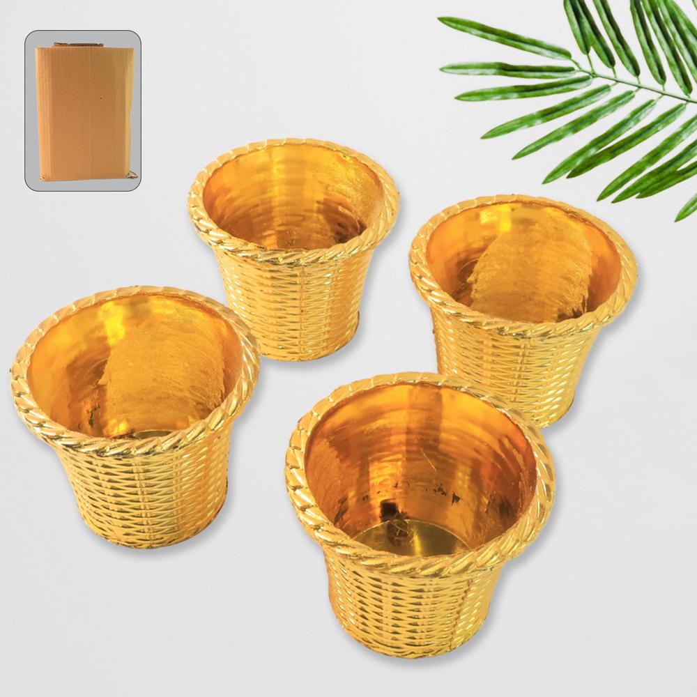 Plastic Flower Valencia (pot) Home And Outdoor (1 Pc) - Application: As Per Product Requirement