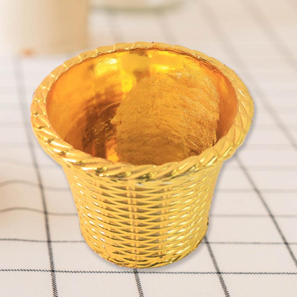 Plastic Flower Valencia (Pot) Home and Outdoor (1 Pc)