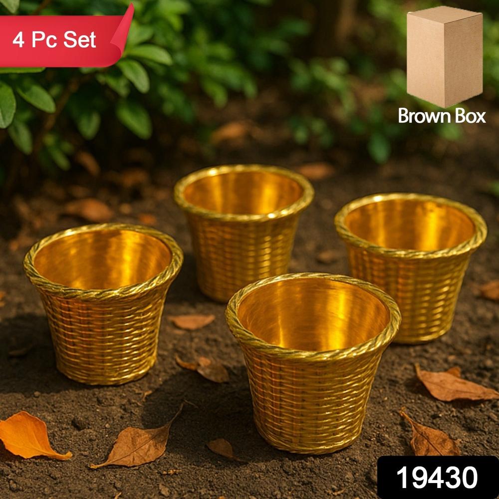Plastic Flower Valencia (Pot) Home and Outdoor (1 Pc)