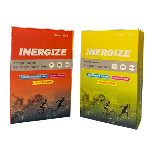 Inergize Orange Flavour Electrolyte - Alcohol Content (%): 0%