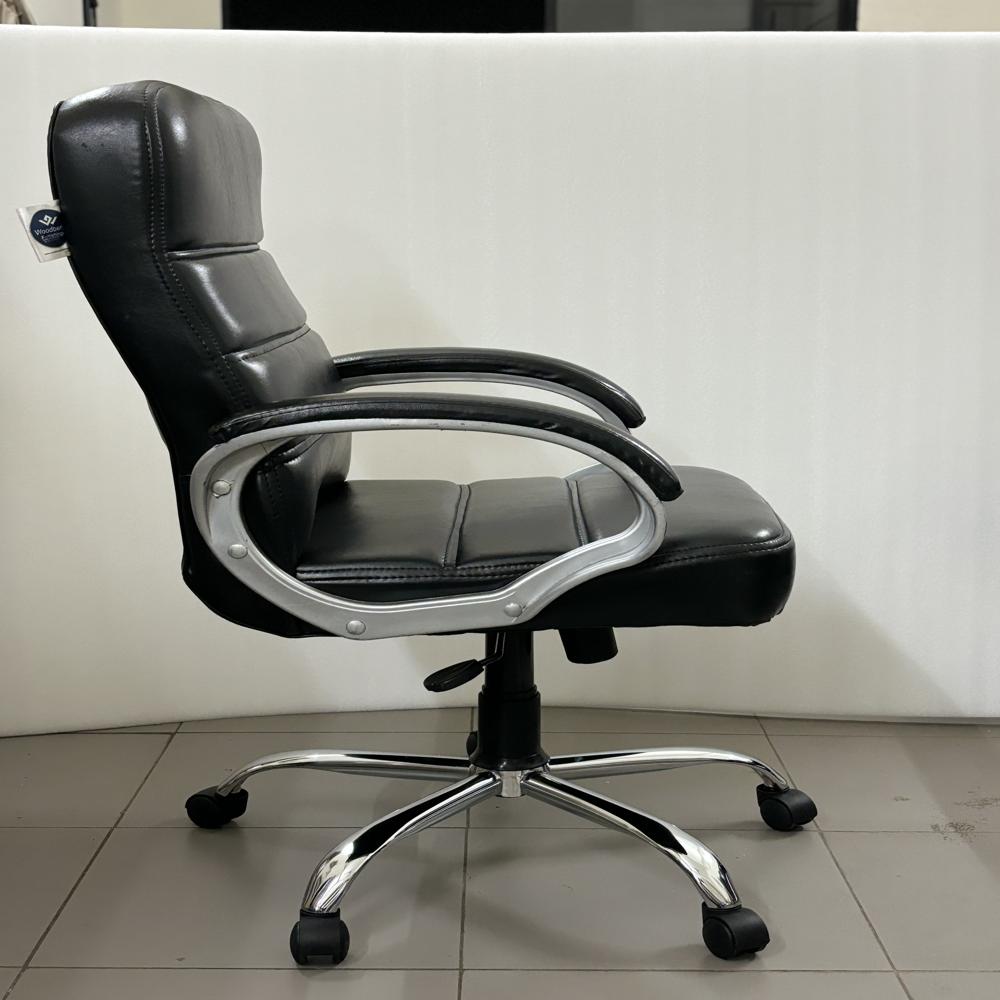 Zen Mid Back Revolving Office Chair Black 