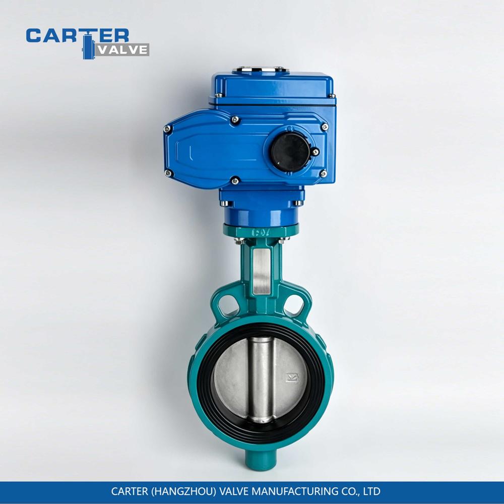 Electric Butterfly Valve / Motorized Butterfly Valve, Stainless Steel, Flanged, Electric Actuated, Double Eccentric Structure, Water/Oil/Gas, API 609 Standard