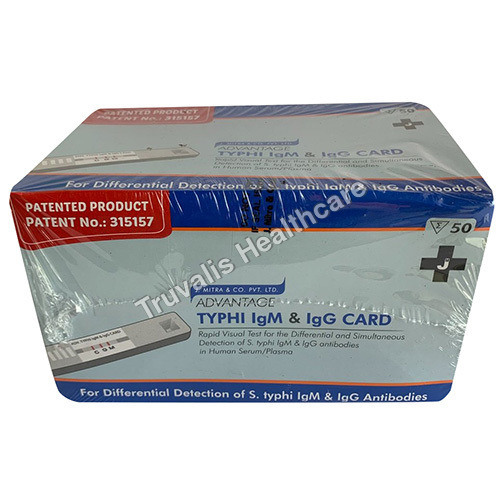 Typhi Igm Igg Card