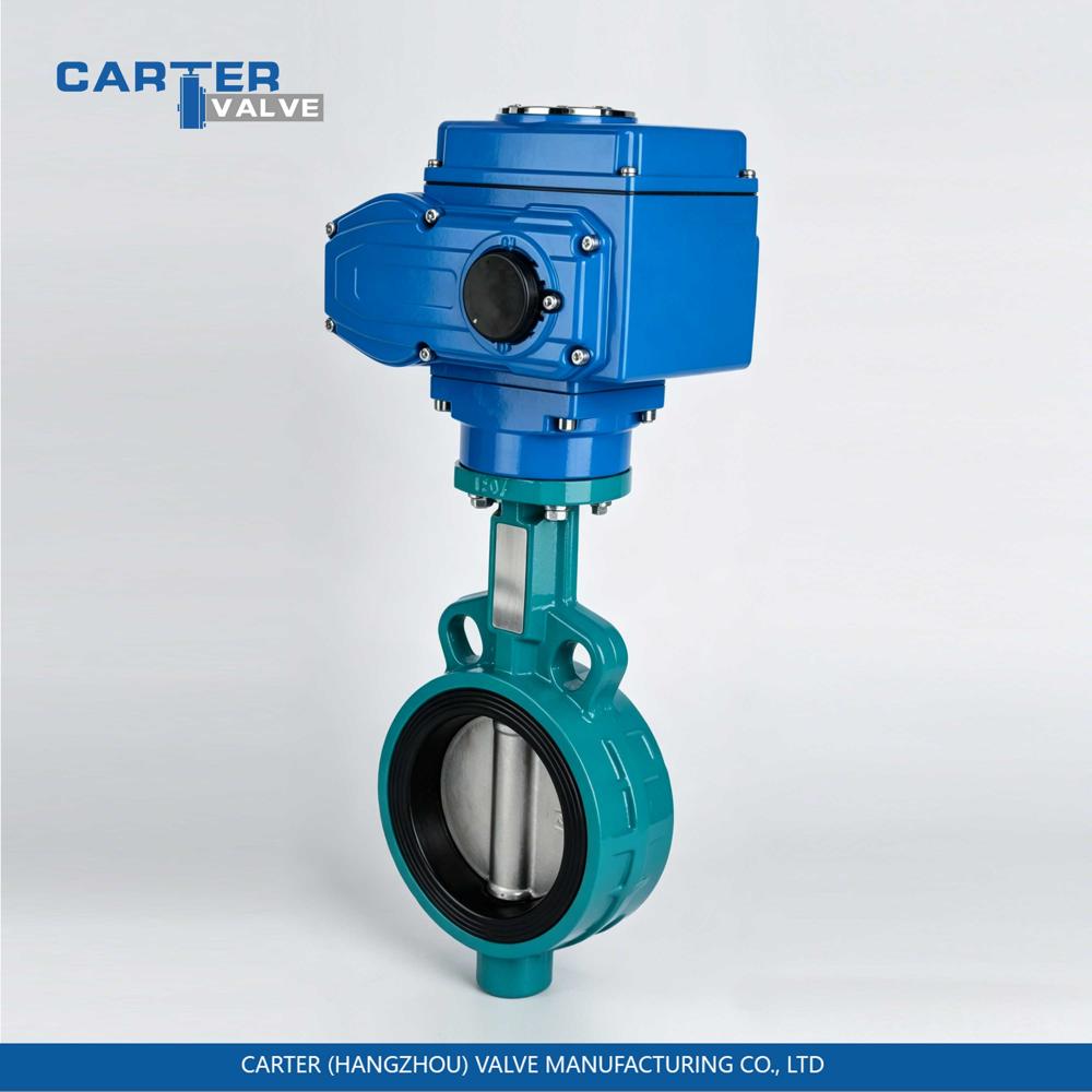 Electric Butterfly Valve / Motorized Butterfly Valve, Stainless Steel, Flanged, Electric Actuated, Double Eccentric Structure, Water/Oil/Gas, API 609 Standard