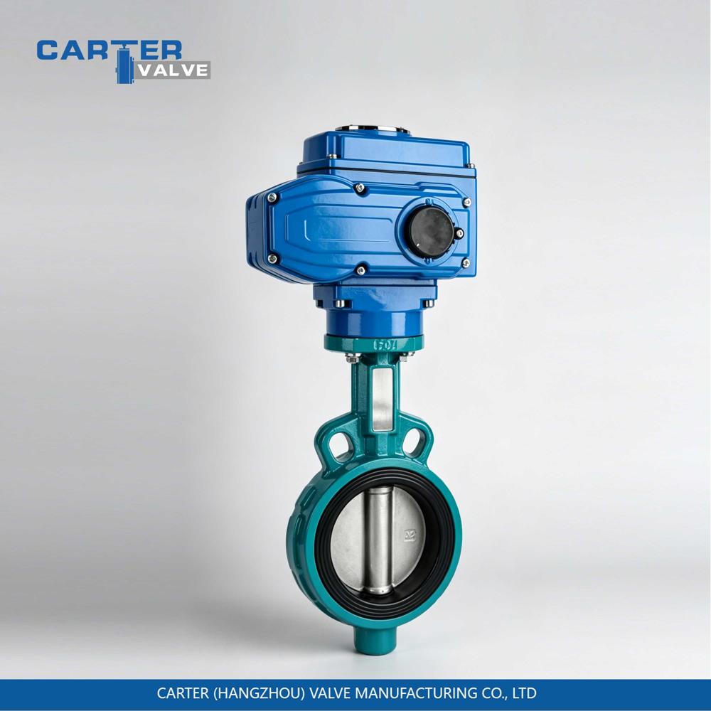 Electric Butterfly Valve / Motorized Butterfly Valve, Stainless Steel, Flanged, Electric Actuated, Double Eccentric Structure, Water/Oil/Gas, API 609 Standard