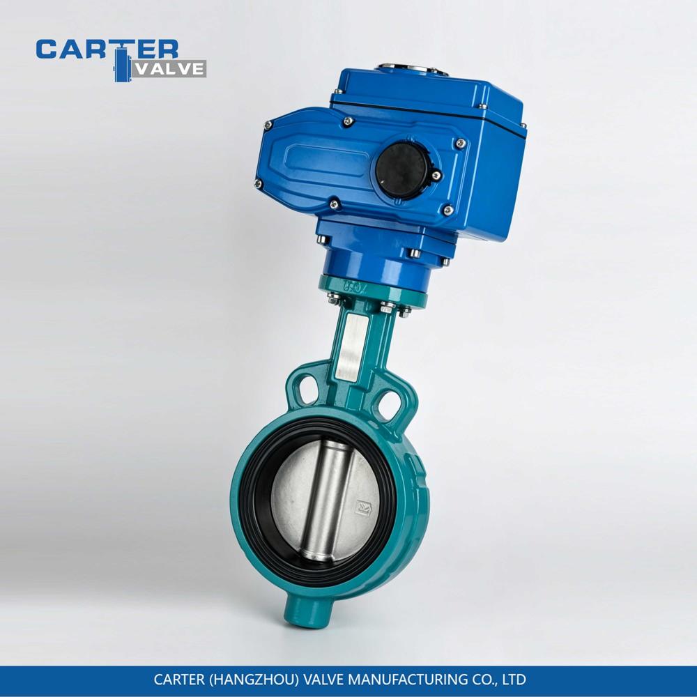 Electric Butterfly Valve / Motorized Butterfly Valve, Stainless Steel, Flanged, Electric Actuated, Double Eccentric Structure, Water/Oil/Gas, API 609 Standard