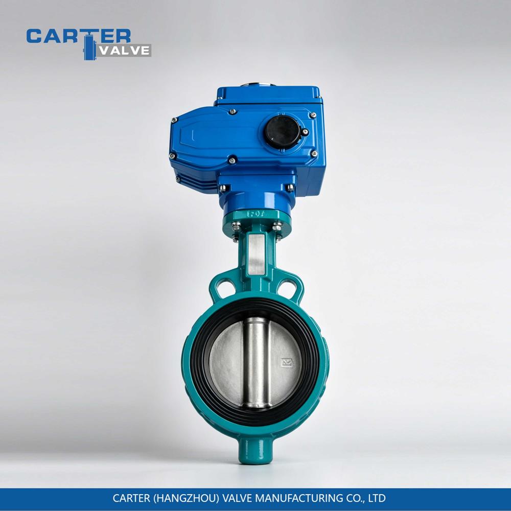 Electric Butterfly Valve / Motorized Butterfly Valve, Stainless Steel, Flanged, Electric Actuated, Double Eccentric Structure, Water/Oil/Gas, API 609 Standard