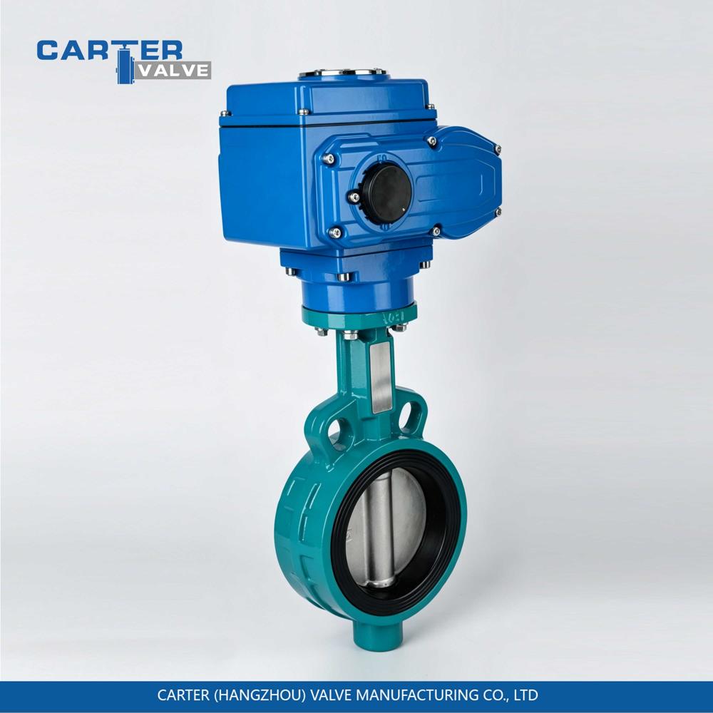 Electric Butterfly Valve / Motorized Butterfly Valve, Stainless Steel, Flanged, Electric Actuated, Double Eccentric Structure, Water/Oil/Gas, API 609 Standard
