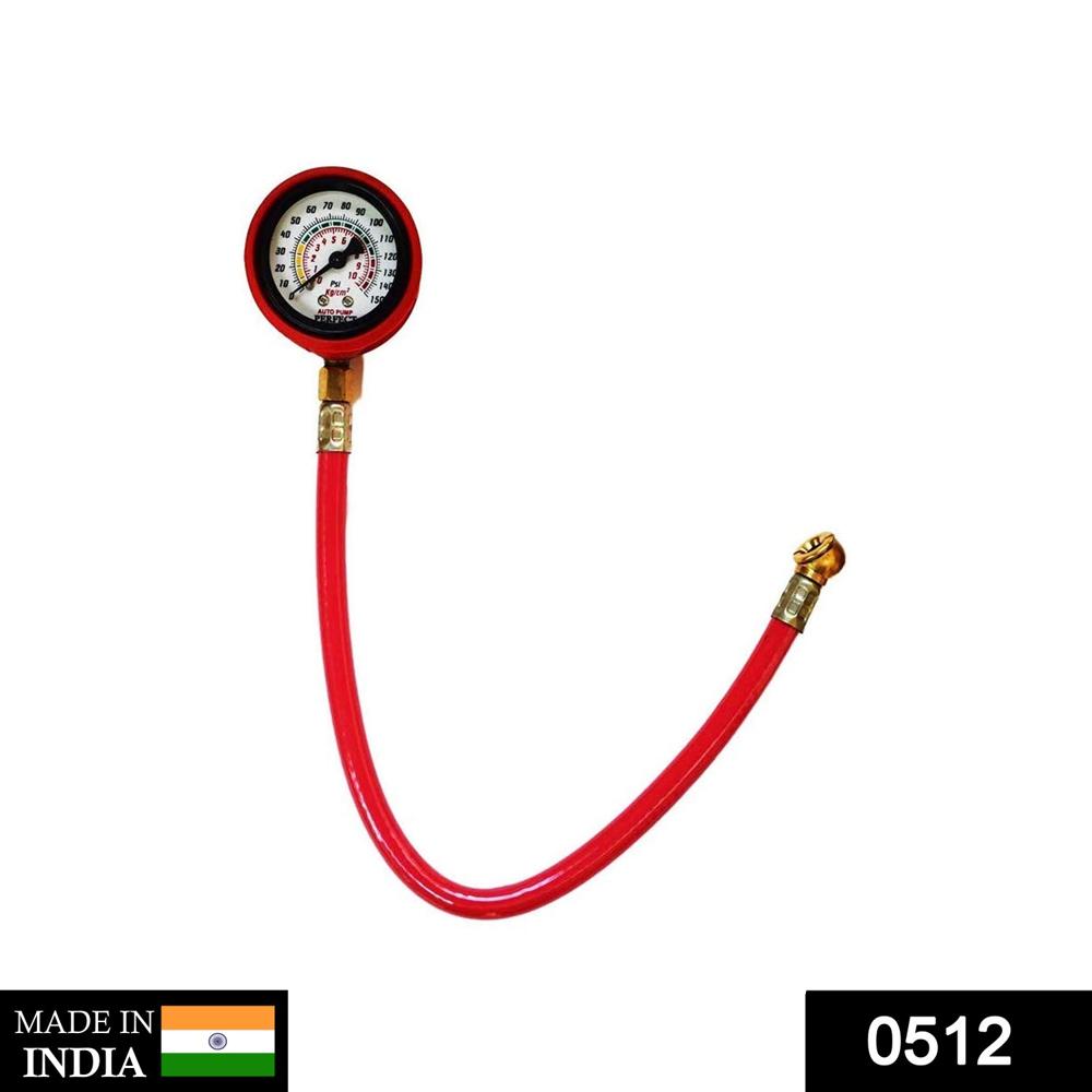 Heavy Duty Tire Inflator Gauge Air Compressor Accessories - Color: Mix