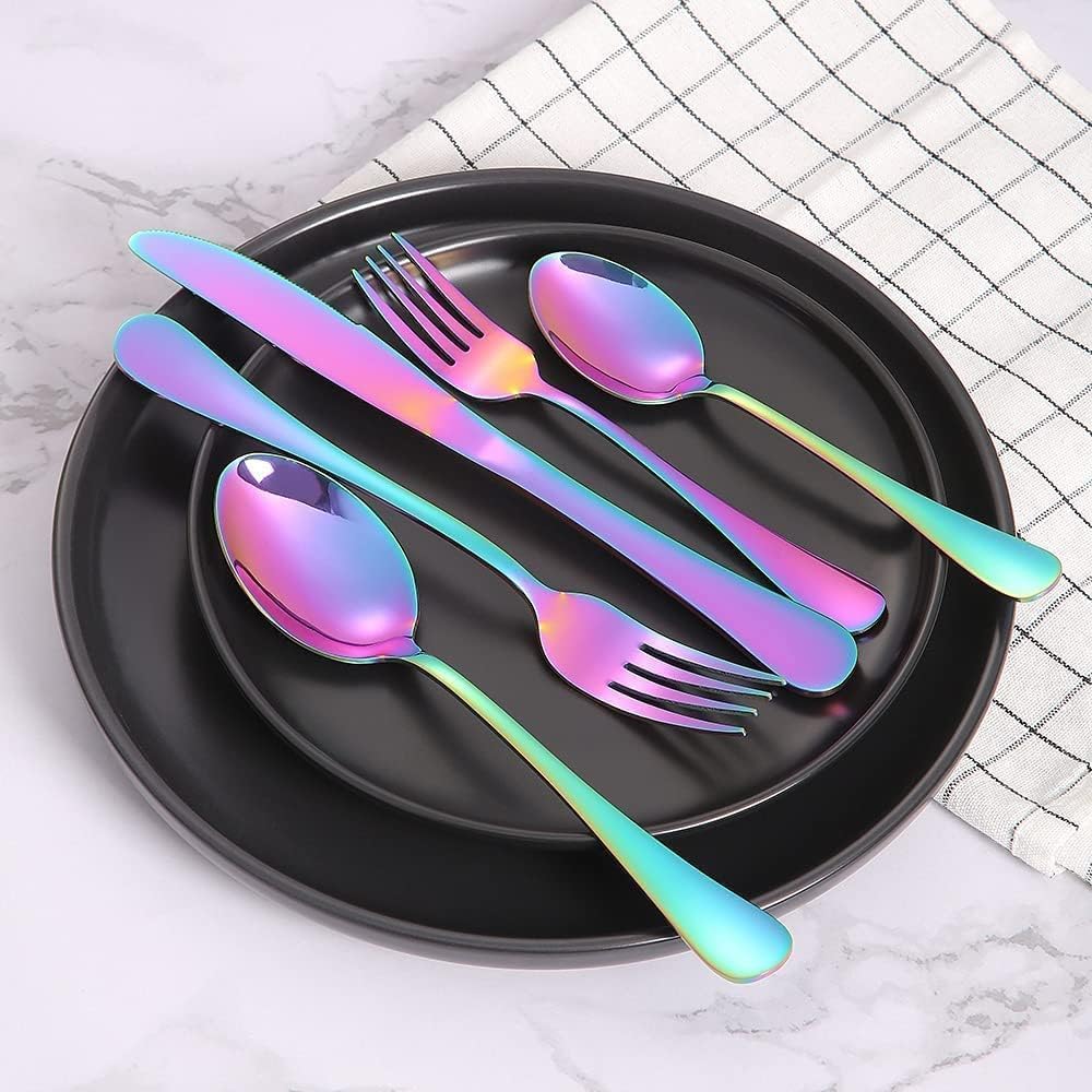 Rainbow Cutlery Set