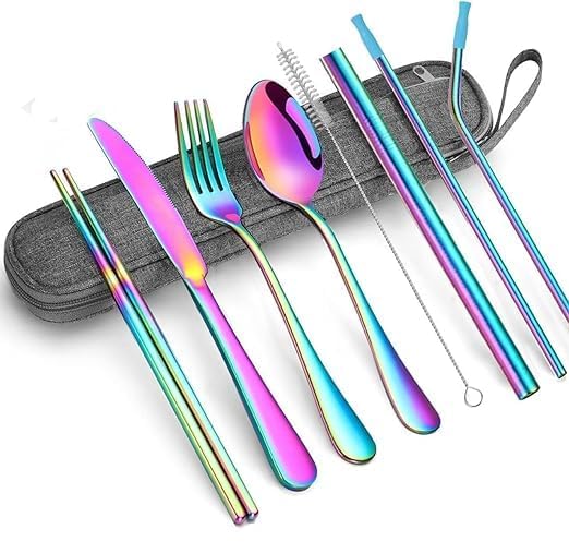 Rainbow Cutlery Set
