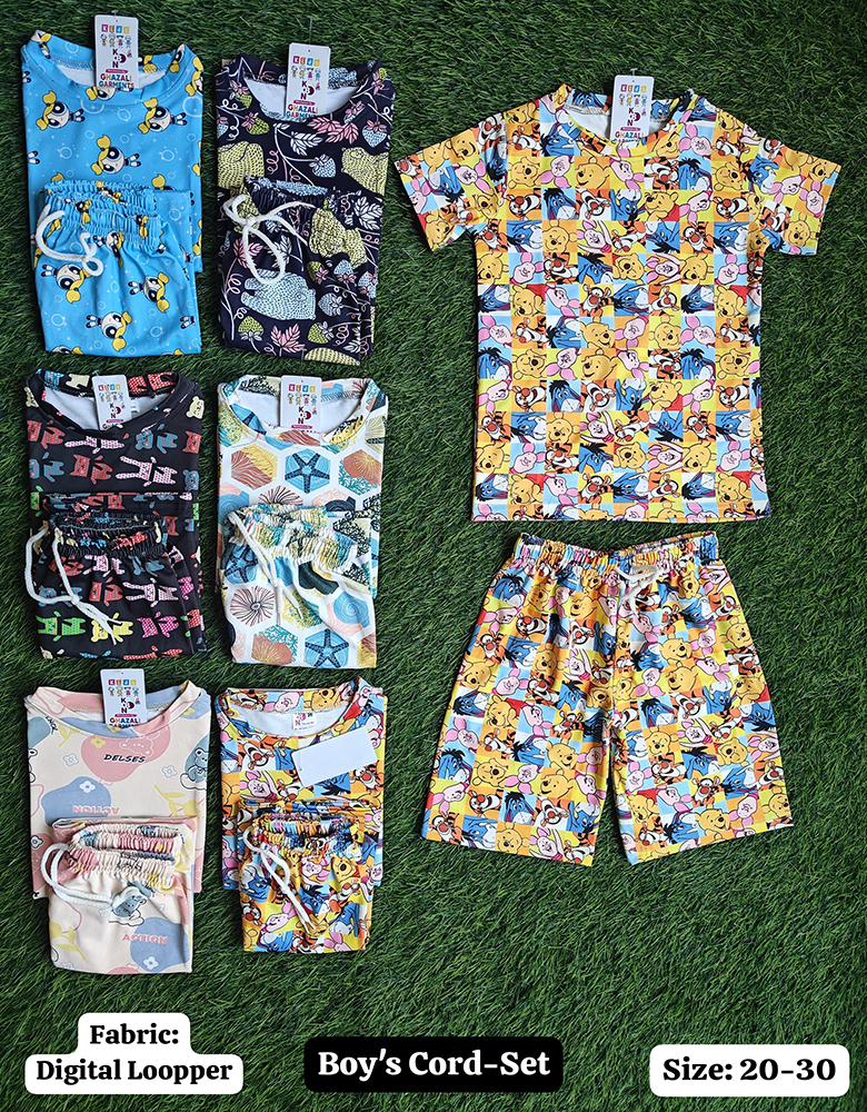 BOYS CORD SET