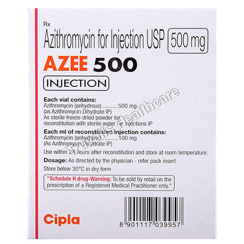 Azee 500 mg Injection