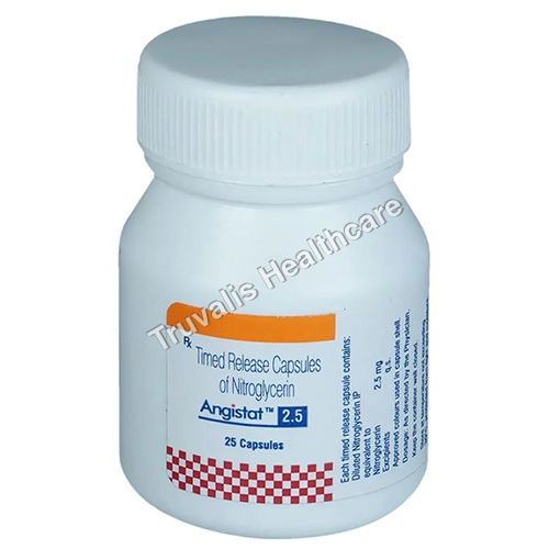 Angistat Nitroglycern 2.5 mg Capsules