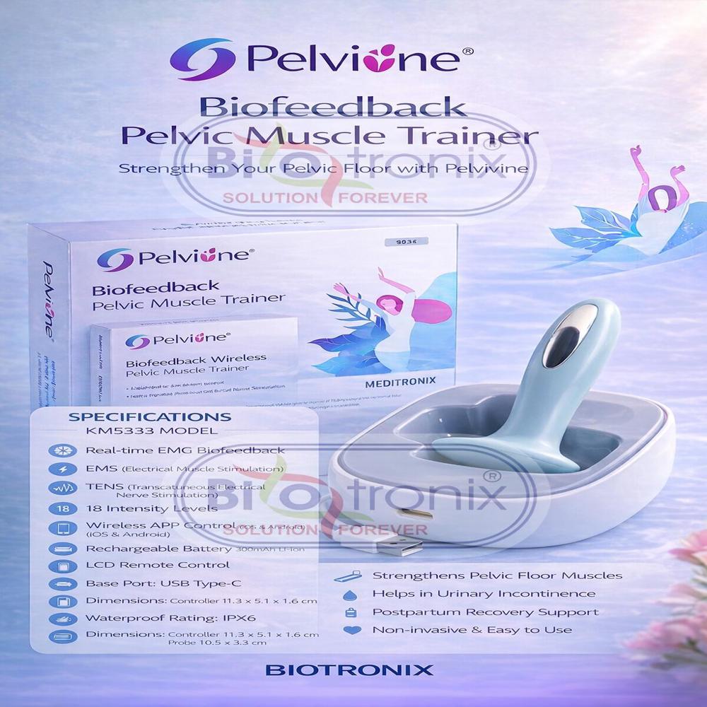 KM-533-4 Smart Pelvic Recovery Device with Real-Time Muscle Monitoring