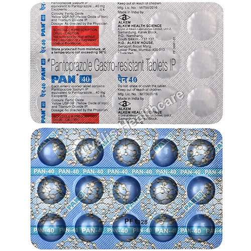 Pan 40 mg Tablets