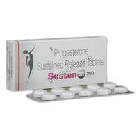 Susten Sr 200 Mg Tablets - Ingredients: Progesterone (natural Micronized)
