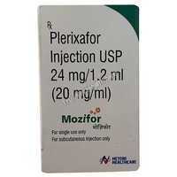 Mozifor 24mg Injection - Ingredients: Plerixafor