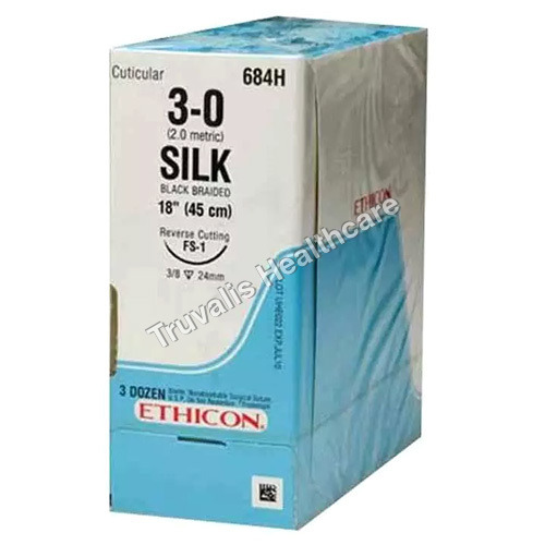 Ethicon  3-0 Silk 684H Surgical Suture