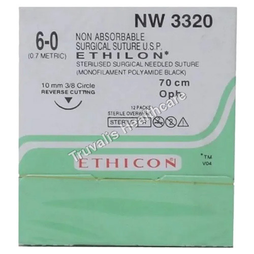 Ethicon Ethilon Sutures USP NW 3320 Surgical Suture