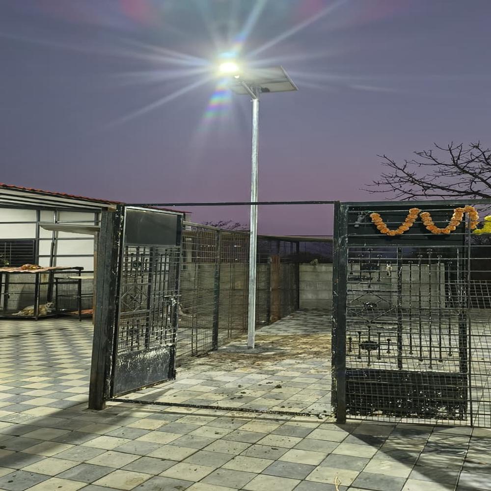 24watt Semi Integrated Solar Led Street Light - Application: Industrial