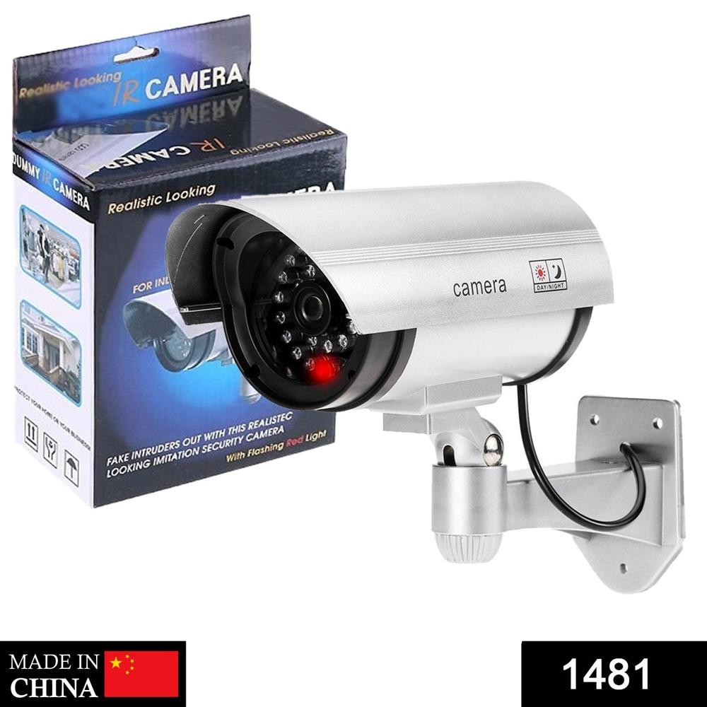 Wireless Security Cctv False Outdoor Fake Dummy Piece Ir Camera - Color: Mix