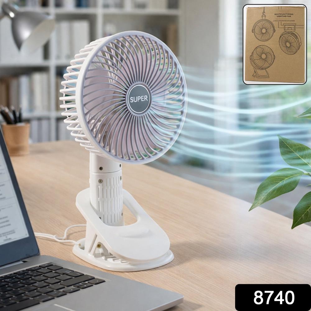 Plug And Play Portable Usb Fan (1 Pc) - Color: Mix