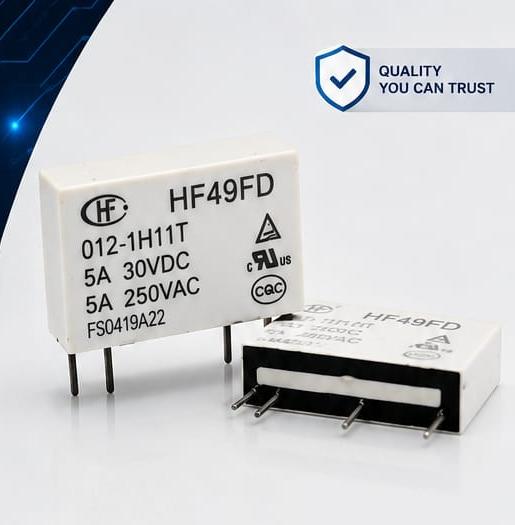 Hf49fd-012 5amp Mini Relay - Application: Suitable For Pcb