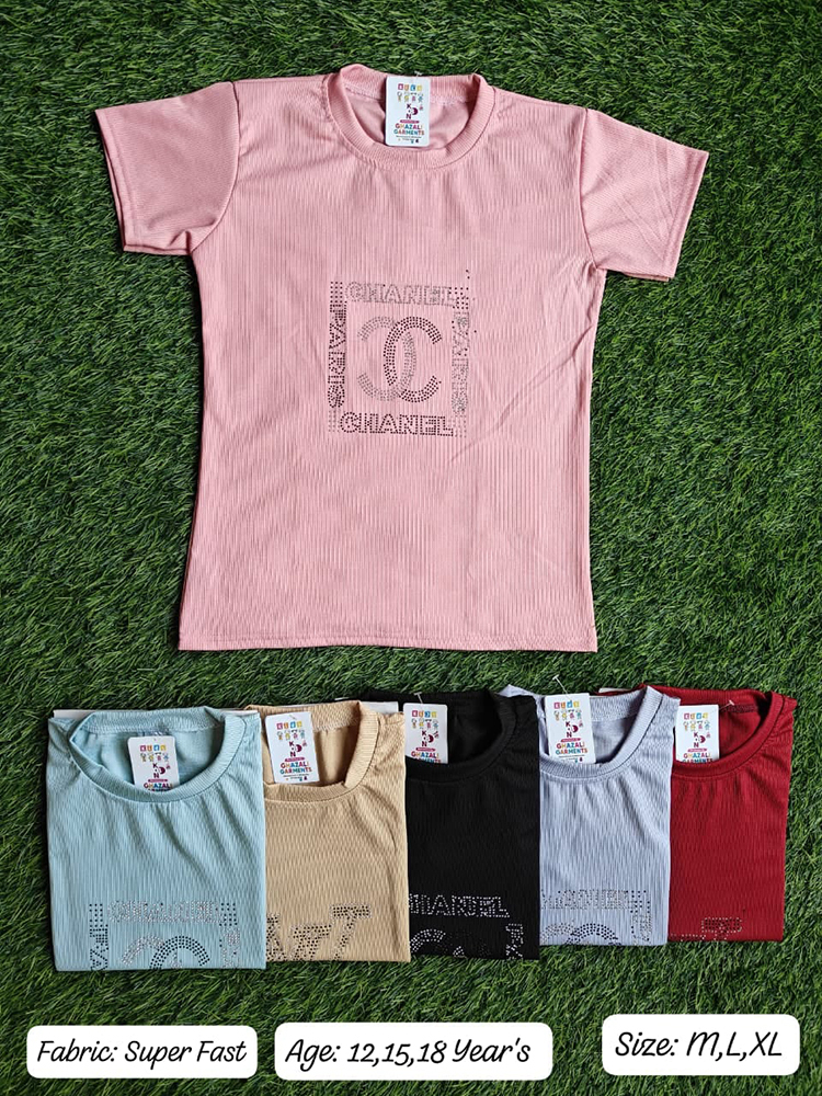 Girls Top - Design: Cap Sleeve