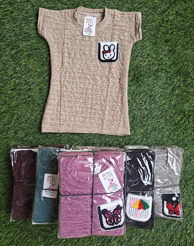 Girls Top - Design: Cap Sleeve