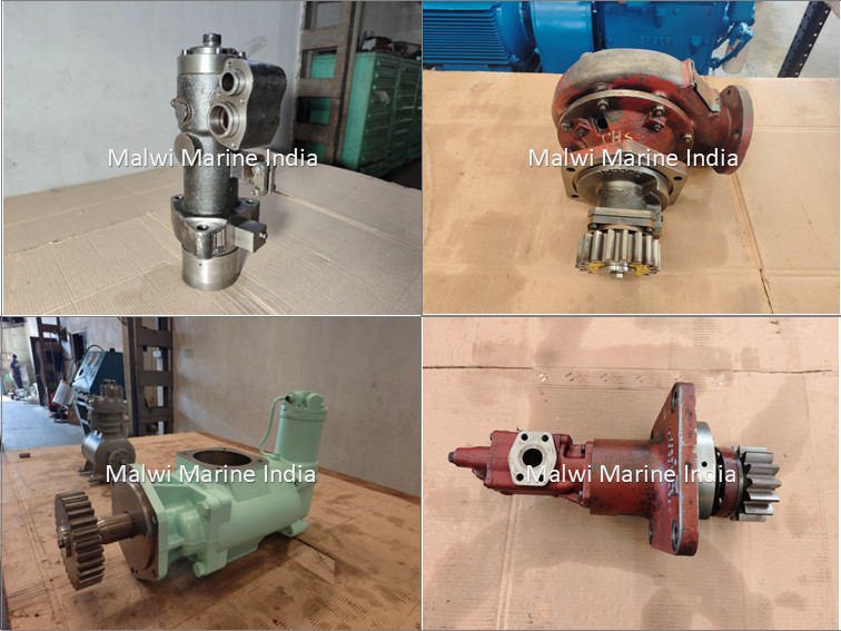 MAK - 12M32 - 9M32 - 8M32 - 6M32 - M32C - CM32 - FUEL - WATER - OIL - PUMP
