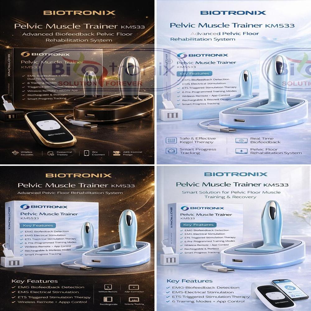 Smart Kegel Rehabilitation Device with APP Guided Therapy Programs