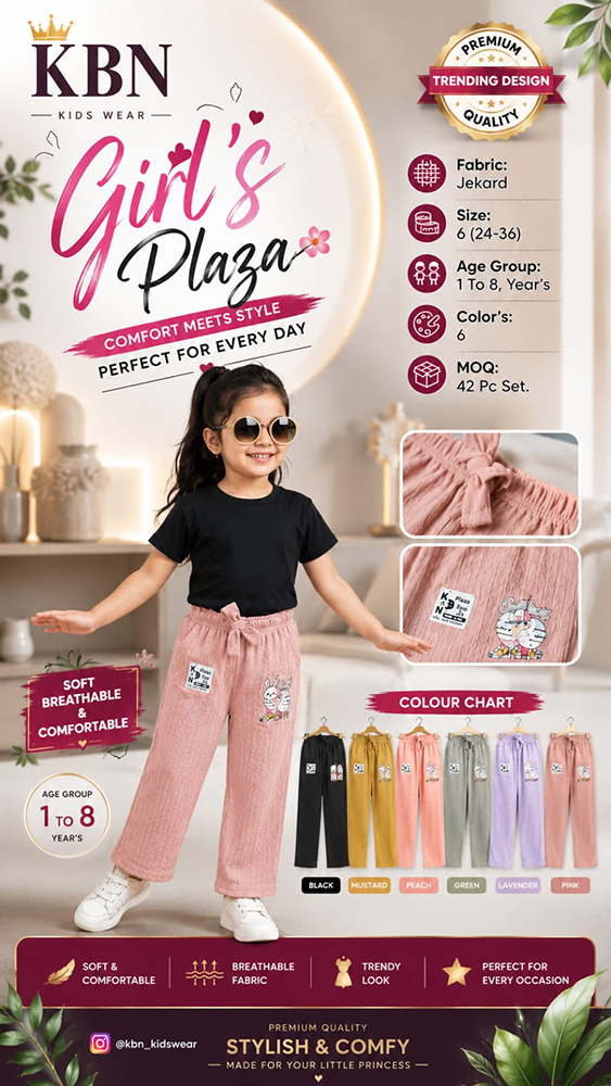 Girls Plaza Suit
